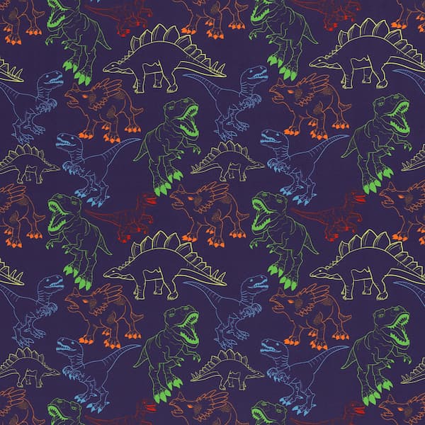 081409-225597-fiete-softshell-40 Softshell - Meterware - Kinder - Dinos - Fiete