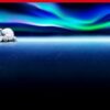 082803-604299-ontherocks-thorstenberger-panel Sweatstoff - Meterware - Polarlichter - on the Rocks - Thorsten Berger