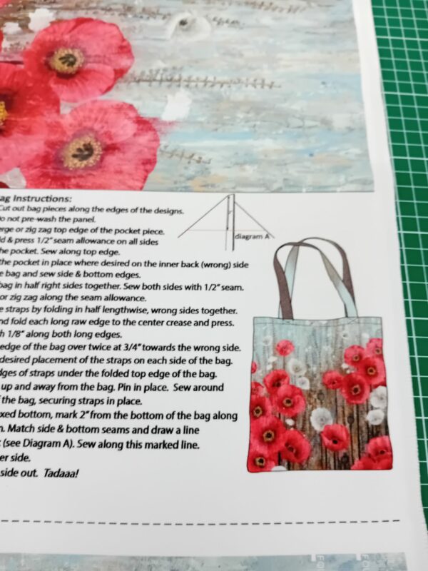 Taschen - Panel - Klatschmohn