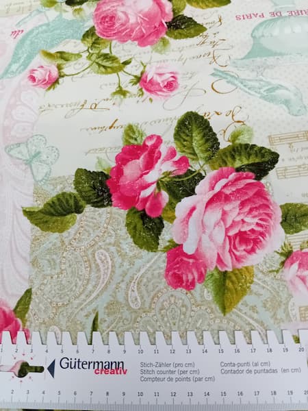 20260704_183529 Patchwork - Meterware - Northcott - Rosen - Noten - Paisleys
