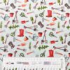 Patchwork - Meterware - Gardening Snowmen