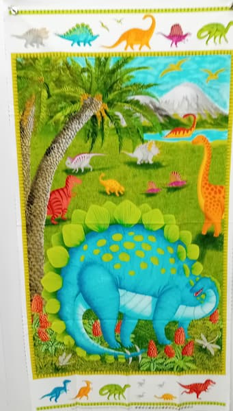 Patchwork - Panel - Kinder - Dinoparty