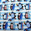 Jersey - Meterware - Pinguine auf Surfbrett - Steinbeck