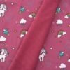 Softshell - Meterware - Kinder - Einhorn -  Robin