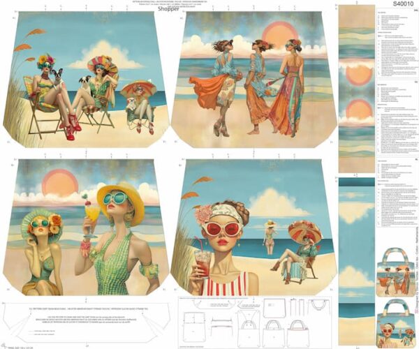 Taschen - Panel - Strandleben