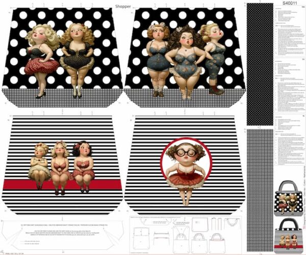 s40011-690_1 Taschen - Panel - Stranddamen